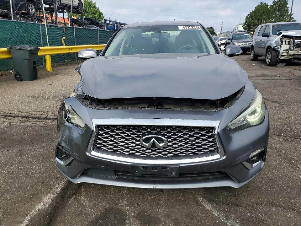 2018 Infiniti Q50 მანქანა იყიდება აუქციონზე, vin: JN1EV7AR1JM438410, აუქციონის ნომერი: 63252366