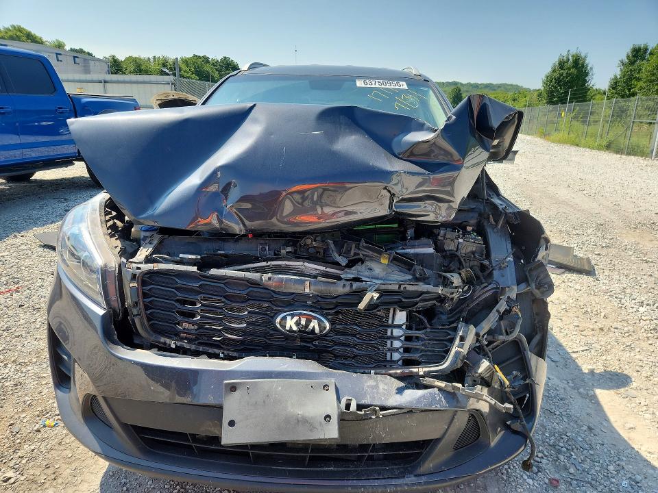 63750956 :رقم المزاد ، 5XYPGDA37KG451711 vin ، 2019 Kia Sorento مزاد بيع