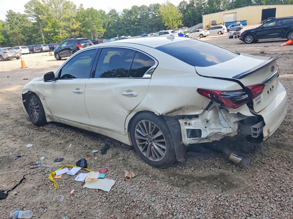 63582566 :رقم المزاد ، JN1EV7AR3JM430731 vin ، 2018 Infiniti Q50 مزاد بيع