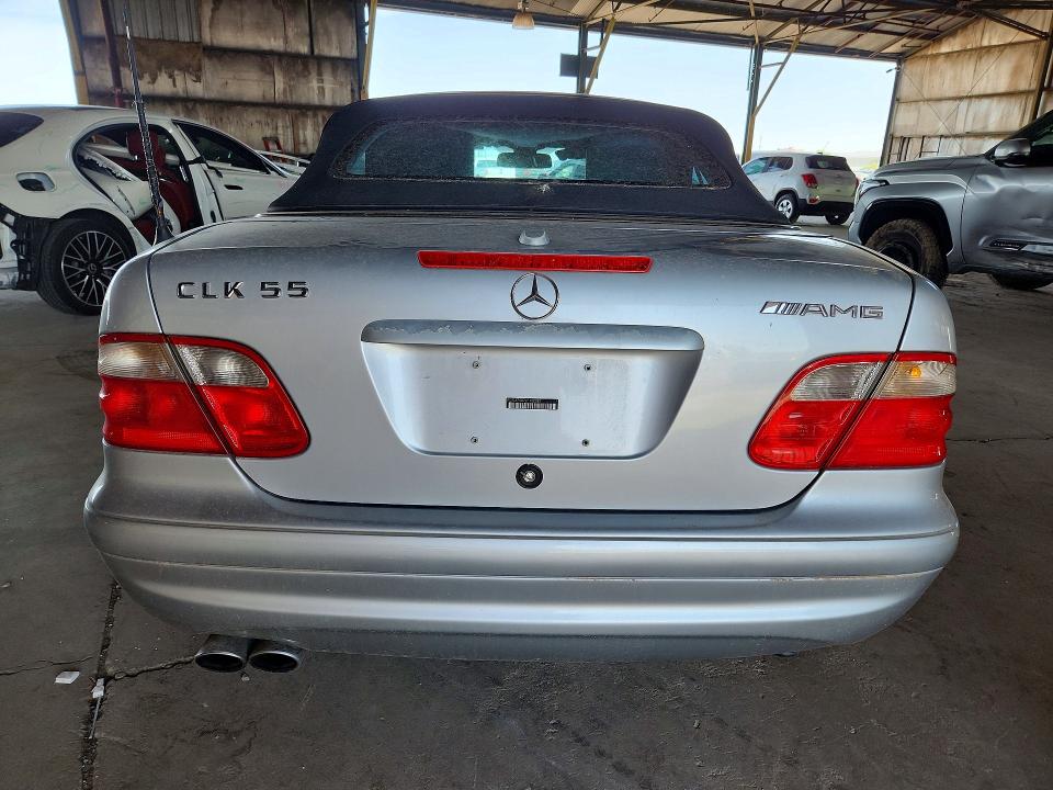 Aukcja sprzedaży 2002 Mercedes-benz Clk, vin: WDBLK74G72T102385, numer aukcji: 64237076