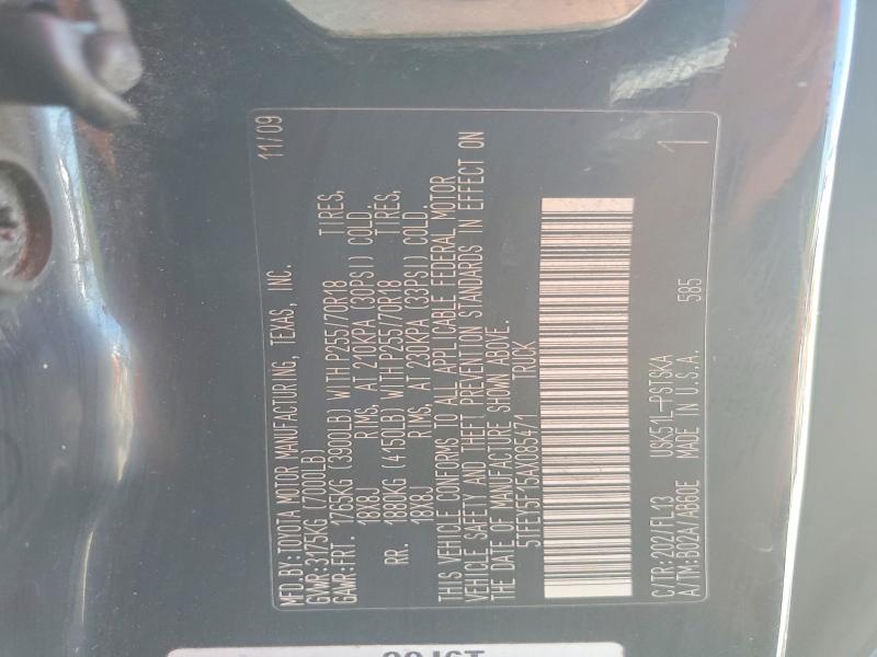 Продаж на аукціоні авто 2010 Toyota Tundra, vin: 5TFEY5F15AX085471, номер лоту: 65032946