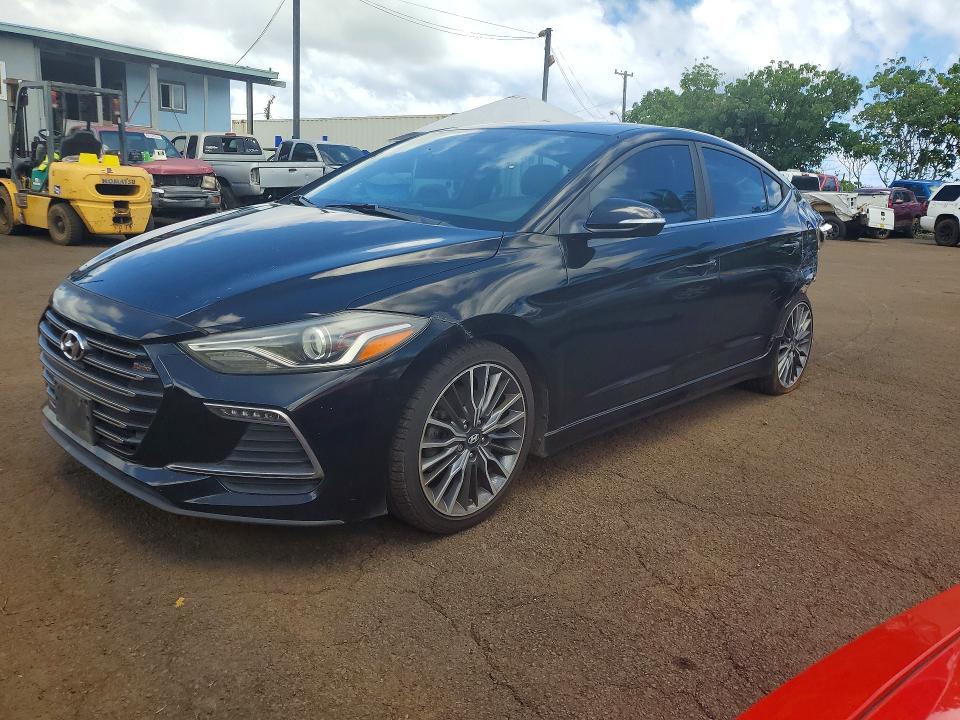 Продаж на аукціоні авто 2018 Hyundai Elantra, vin: KMHD04LB2JU456352, номер лоту: 66311066