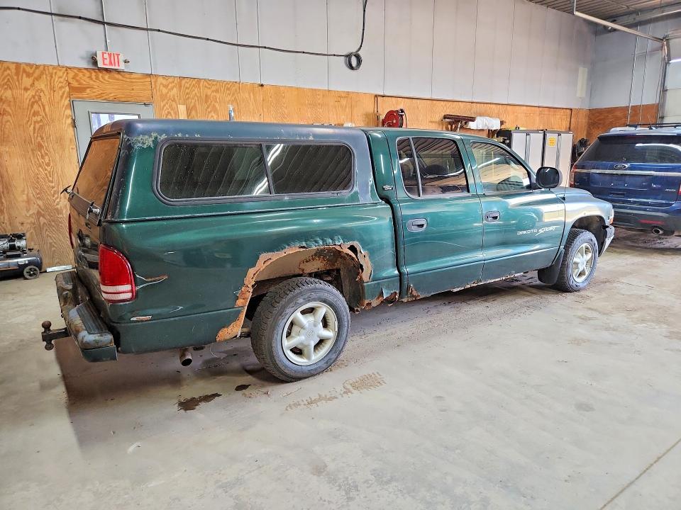 65299596 :رقم المزاد ، 1B7GL2AN4YS781598 vin ، 2000 Dodge Dakota مزاد بيع