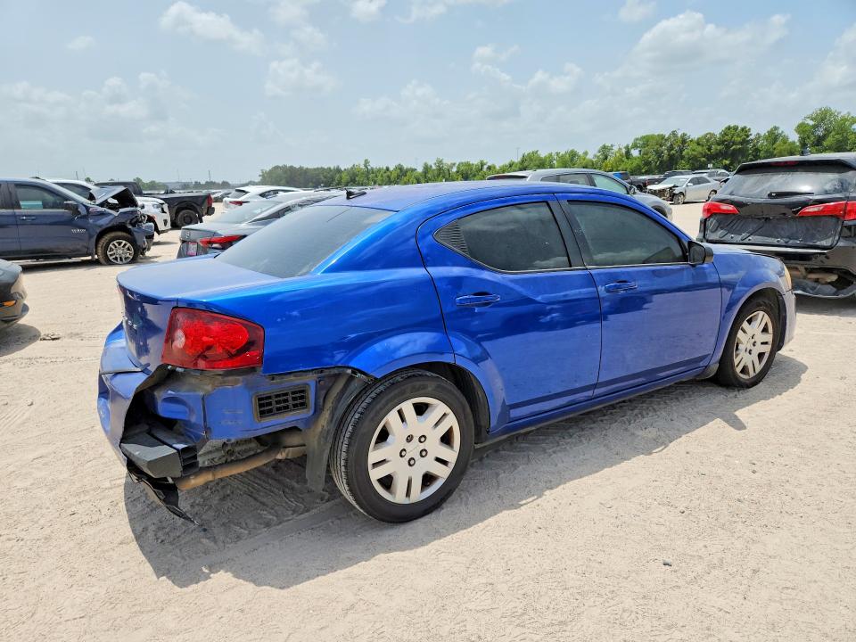 63518376 :رقم المزاد ، 1C3CDZAG4EN166750 vin ، 2014 Dodge Avenger مزاد بيع