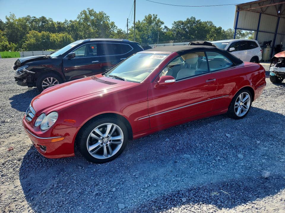 2008 Mercedes-benz Clk მანქანა იყიდება აუქციონზე, vin: WDBTK56F28F243395, აუქციონის ნომერი: 66241366