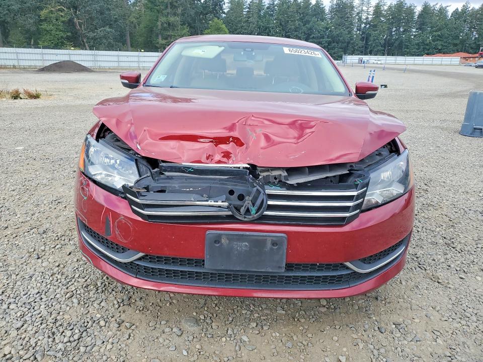 65023426 :رقم المزاد ، 1VWAS7A35FC046475 vin ، 2015 Volkswagen Passat مزاد بيع
