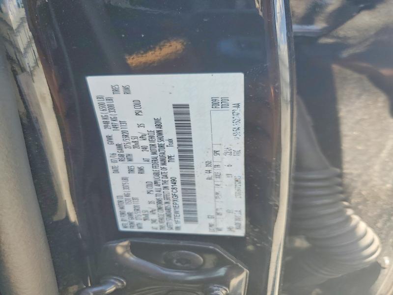 Продаж на аукціоні авто 2016 Ford F150, vin: 1FTEW1EPXGFC81490, номер лоту: 64967586
