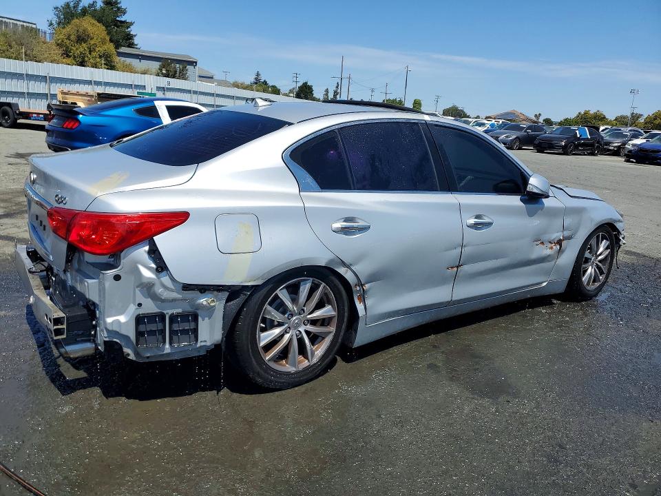 2014 Infiniti Q50 მანქანა იყიდება აუქციონზე, vin: JN1BV7AP7EM692369, აუქციონის ნომერი: 63953016