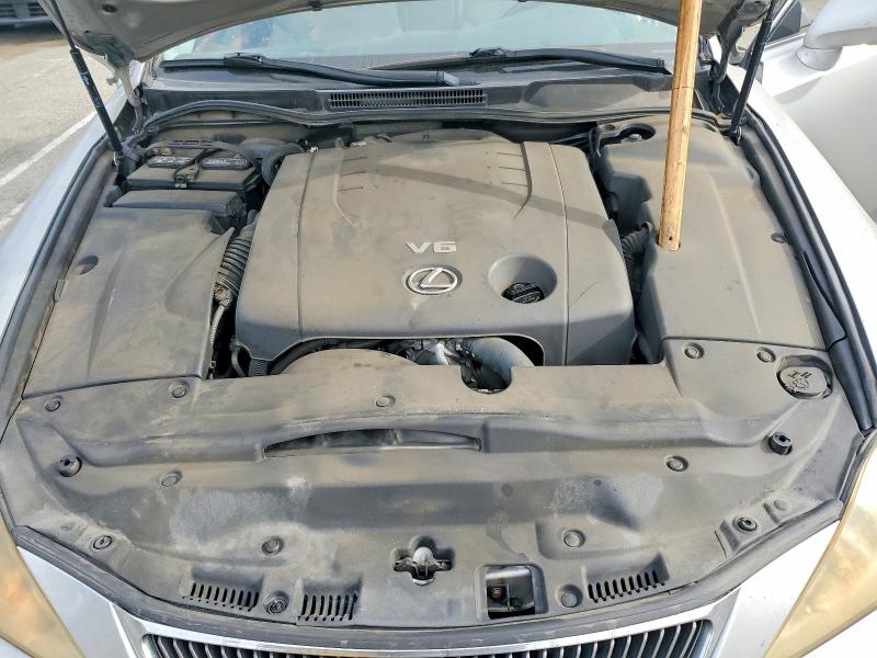 2007 Lexus Is 250 მანქანა იყიდება აუქციონზე, vin: JTHBK262172056906, აუქციონის ნომერი: 64562526