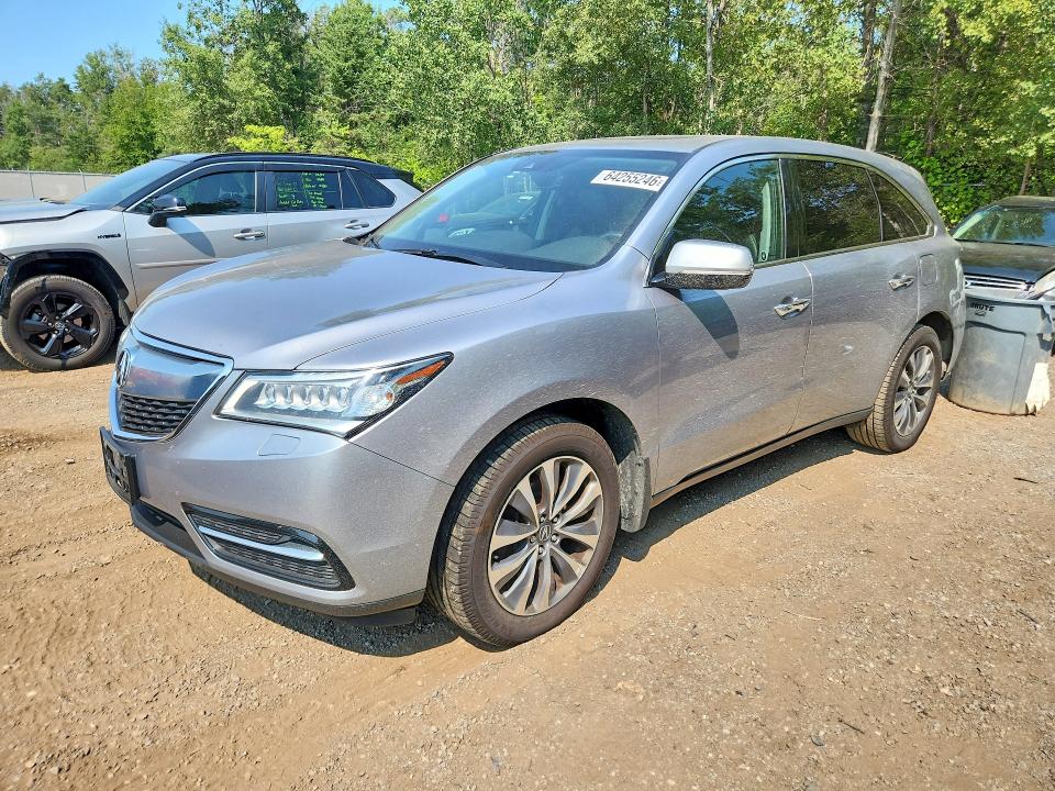 Продажа на аукционе авто 2016 Acura Mdx, vin: 5FRYD4H48GB508555, номер лота: 64255246