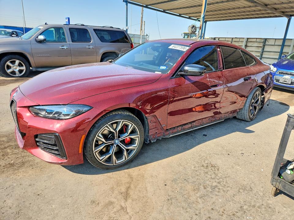 2023 Bmw I4 მანქანა იყიდება აუქციონზე, vin: WBY73AW08PFR44363, აუქციონის ნომერი: 64227596