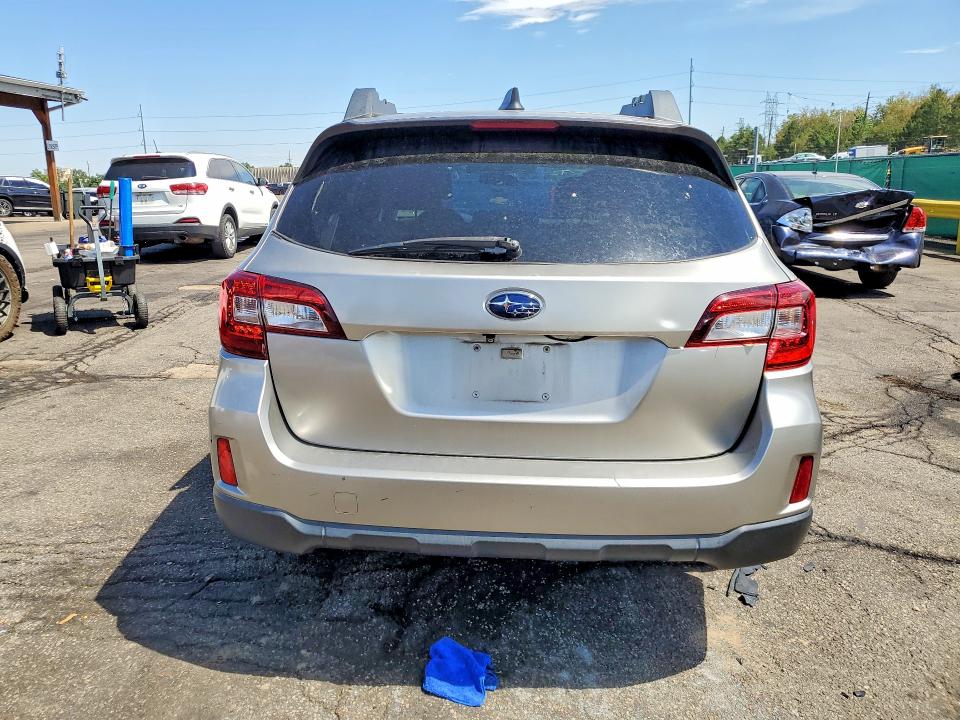 2016 Subaru Outback მანქანა იყიდება აუქციონზე, vin: 4S4BSAFC7G3226969, აუქციონის ნომერი: 66653916