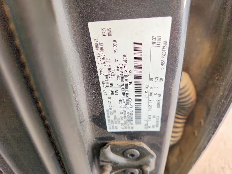 Продаж на аукціоні авто 2018 Ford F150, vin: 1FTEW1E55JFE23735, номер лоту: 61574046