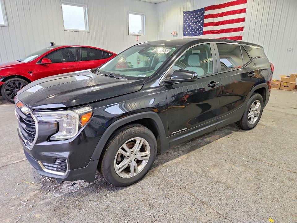 64053866 :رقم المزاد ، 3GKALTEV8NL233835 vin ، 2022 Gmc Terrain مزاد بيع