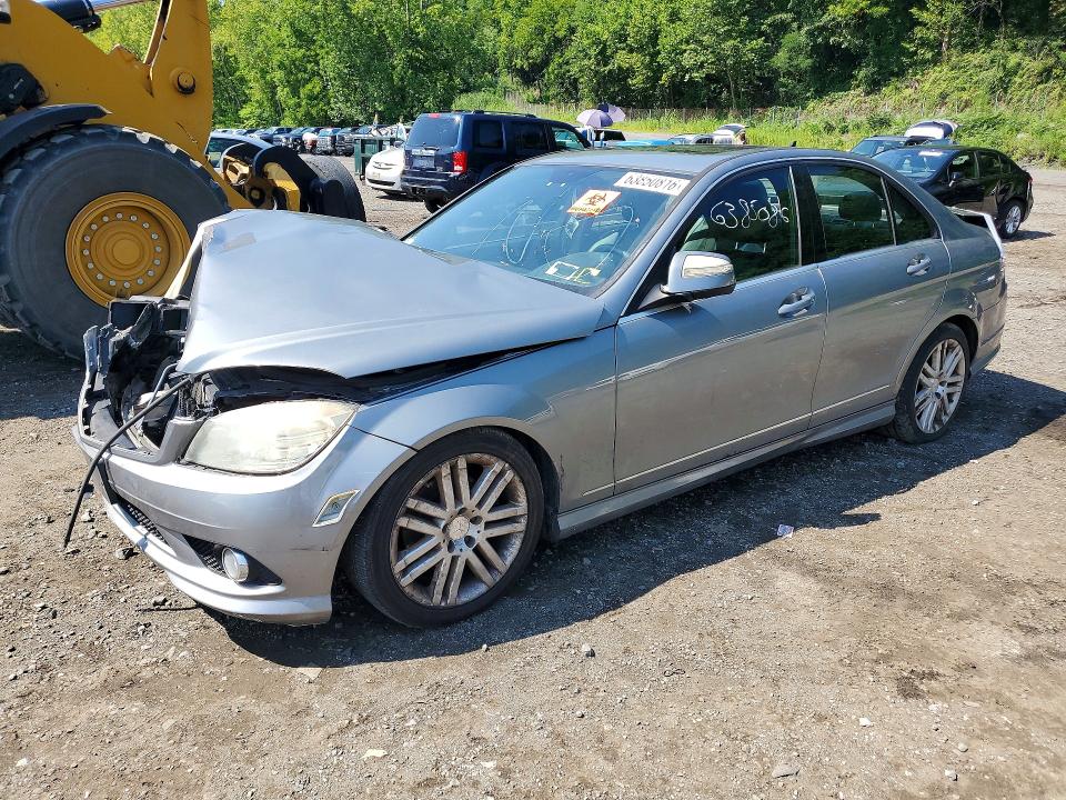 63850816 :رقم المزاد ، WDDGF81X79F223580 vin ، 2009 Mercedes-benz C مزاد بيع