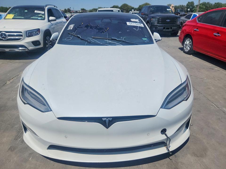 2021 Tesla Model S მანქანა იყიდება აუქციონზე, vin: 5YJSA1E64MF440271, აუქციონის ნომერი: 64776456