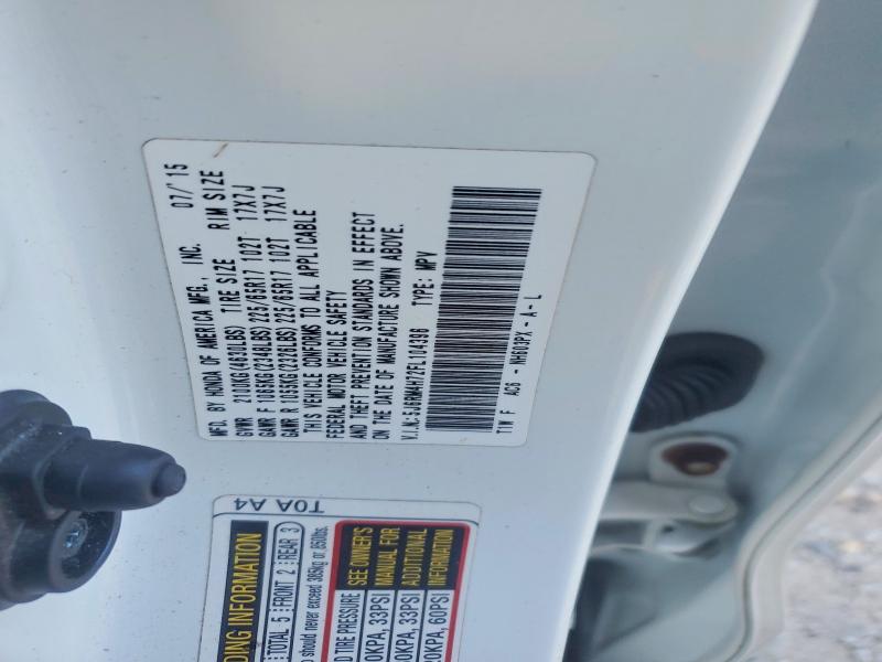 Продажа на аукционе авто 2015 Honda Cr-v, vin: 5J6RM4H72FL104396, номер лота: 65469336