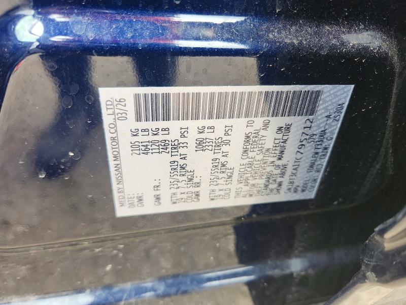 Aukcja sprzedaży 2026 Nissan Rogue, vin: 5N1BT3CA1TC795712, numer aukcji: 64584876