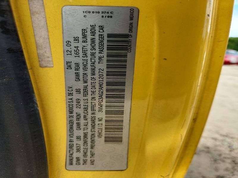 Продажа на аукционе авто 2010 Volkswagen New Beetle, vin: 3VWPG3AG2AM012072, номер лота: 64040416