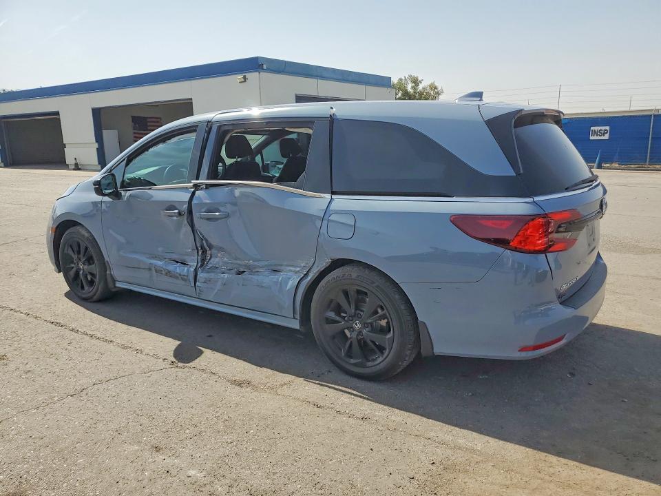 63447336 :رقم المزاد ، 5FNRL6H7XRB066301 vin ، 2024 Honda Odyssey مزاد بيع