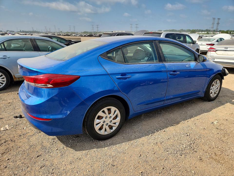 66801746 :رقم المزاد ، 5NPD74LF9JH217765 vin ، 2018 Hyundai Elantra مزاد بيع