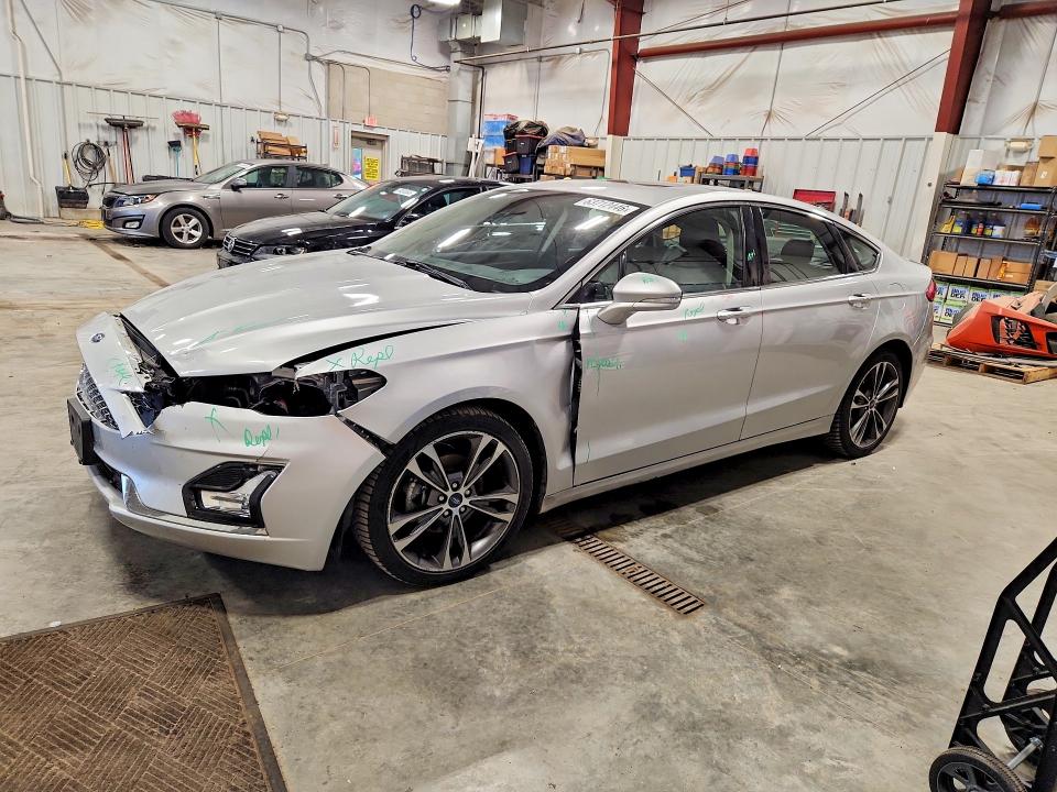 Auction sale of the 2019 Ford Fusion, vin: 3FA6P0D91KR206046, lot number: 63712446