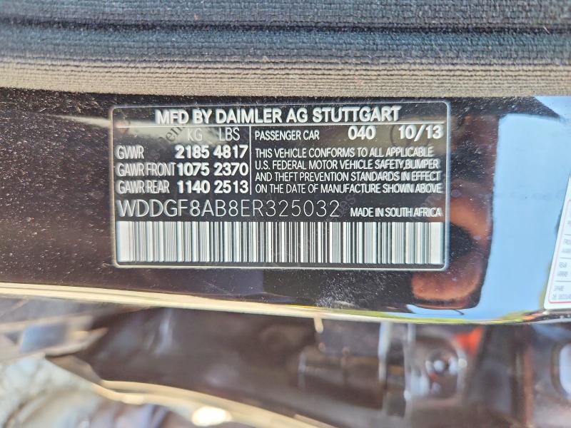 Aukcja sprzedaży 2014 Mercedes-benz C, vin: WDDGF8AB8ER325032, numer aukcji: 66164606