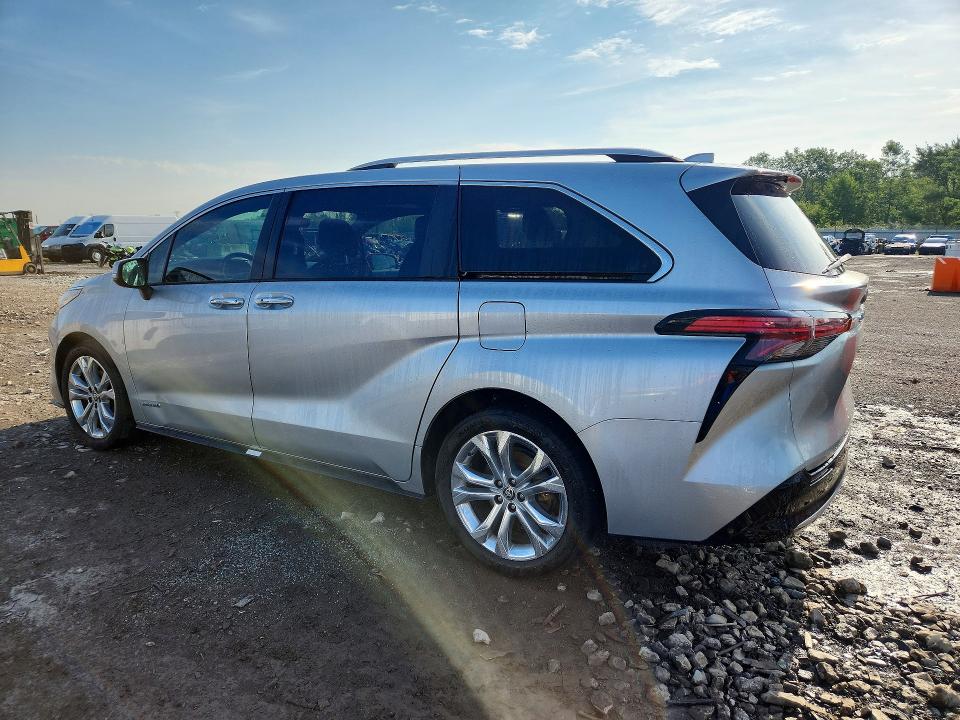 Продажа на аукционе авто 2021 Toyota Sienna, vin: 5TDERKEC4MS007725, номер лота: 64555956