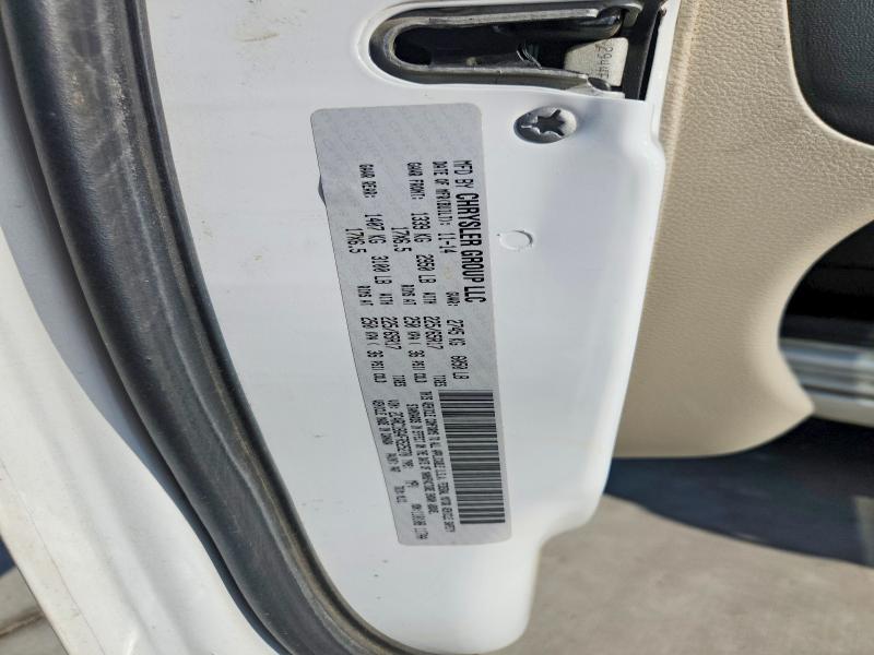 63591186 :رقم المزاد ، 2C4RC1BG4FR525270 vin ، 2015 Chrysler Town & Country مزاد بيع