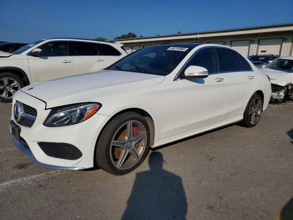 66258966 :رقم المزاد ، 55SWF4KB1FU020992 vin ، 2015 Mercedes-benz C مزاد بيع