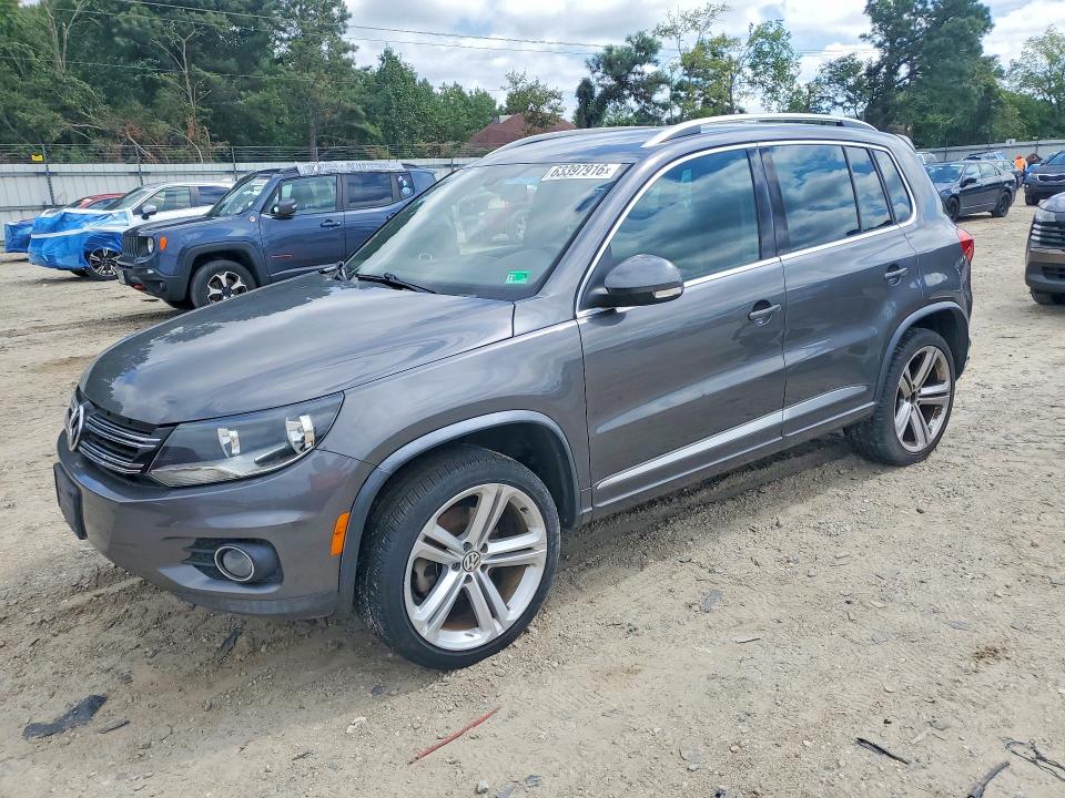 2016 Volkswagen Tiguan მანქანა იყიდება აუქციონზე, vin: WVGBV7AX3GW009051, აუქციონის ნომერი: 63397916
