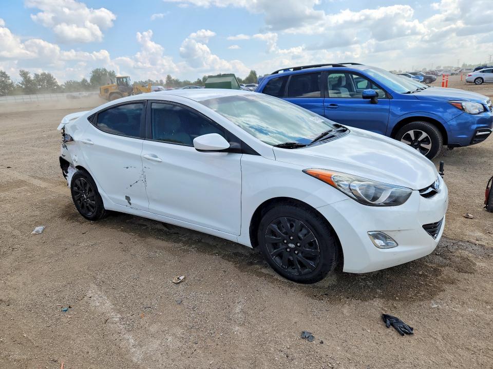 66445196 :رقم المزاد ، 5NPDH4AE5CH096517 vin ، 2012 Hyundai Elantra مزاد بيع
