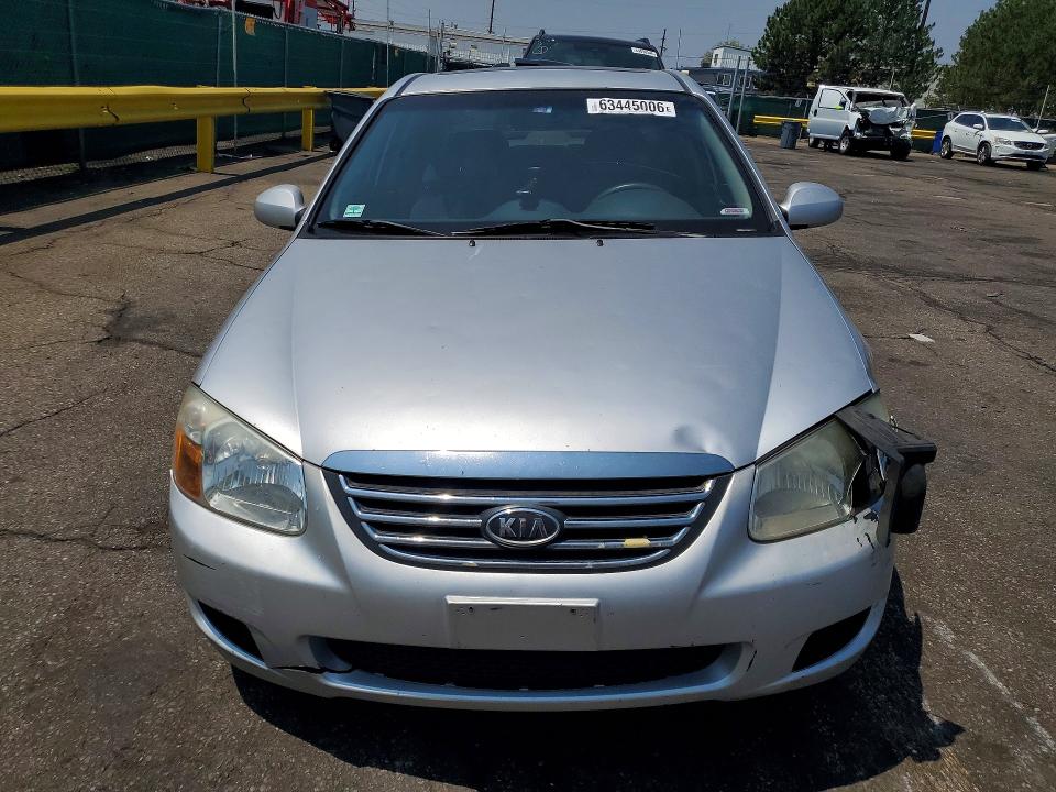 Aukcja sprzedaży 2009 Kia Spectra, vin: KNAFE221995647989, numer aukcji: 63445006