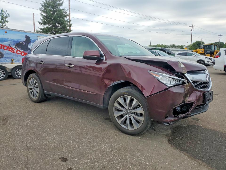 Aukcja sprzedaży 2015 Acura Mdx, vin: 5FRYD4H45FB018749, numer aukcji: 65079956