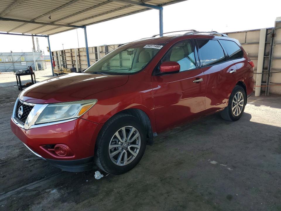 Auction sale of the 2013 Nissan Pathfinder, vin: 5N1AR2MN3DC604055, lot number: 64511466