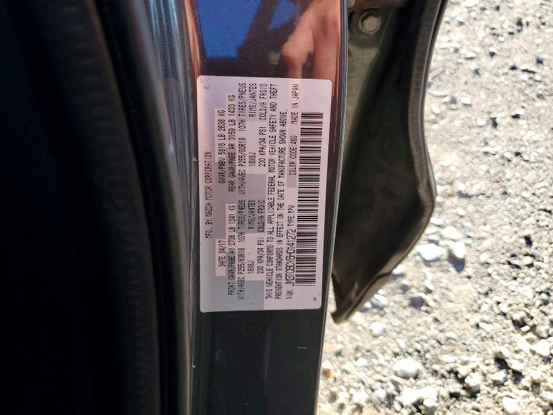 66460546 :رقم المزاد ، JM3TCBCY6H0141272 vin ، 2017 Mazda Cx-9 مزاد بيع
