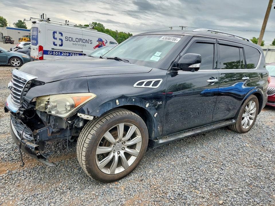 2014 Infiniti Qx80 მანქანა იყიდება აუქციონზე, vin: JN8AZ2NC3E9351369, აუქციონის ნომერი: 63690706