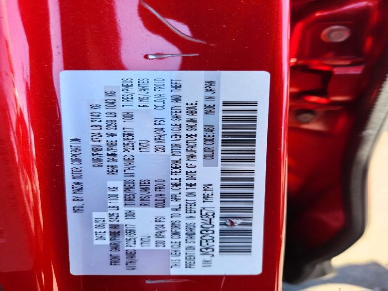 64067096 :رقم المزاد ، JM3KFBCM3M0448571 vin ، 2021 Mazda Cx-5 مزاد بيع