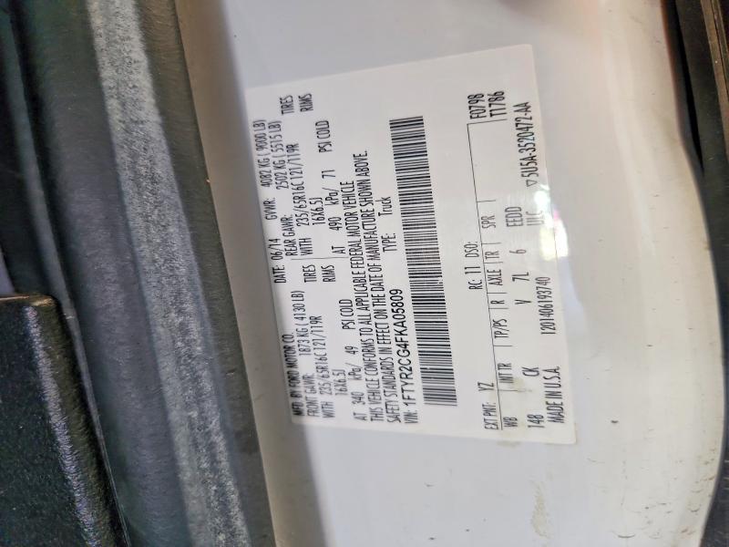 Продаж на аукціоні авто 2015 Ford Transit, vin: 1FTYR2CG4FKA05809, номер лоту: 62067276