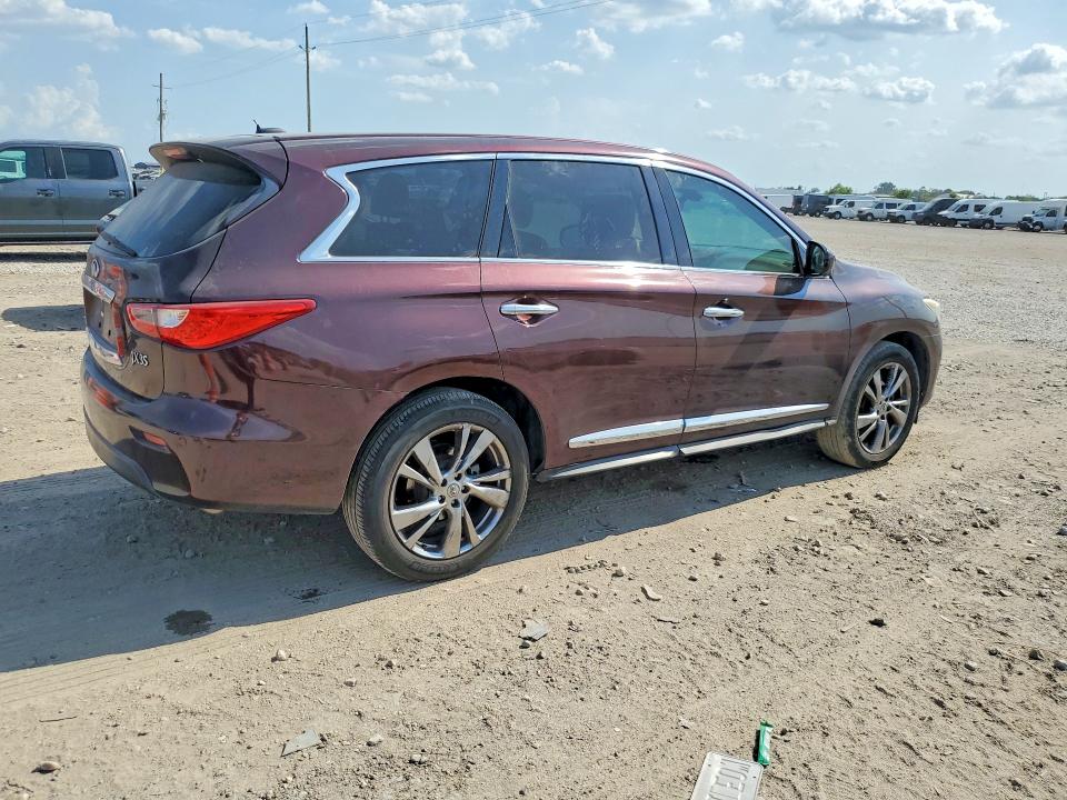2013 Infiniti Jx35 მანქანა იყიდება აუქციონზე, vin: 5N1AL0MN0DC338015, აუქციონის ნომერი: 67013676