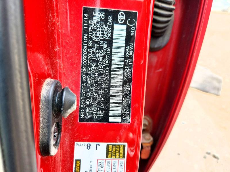 Продаж на аукціоні авто 2015 Toyota Prius, vin: JTDKN3DU0F1897106, номер лоту: 64373706