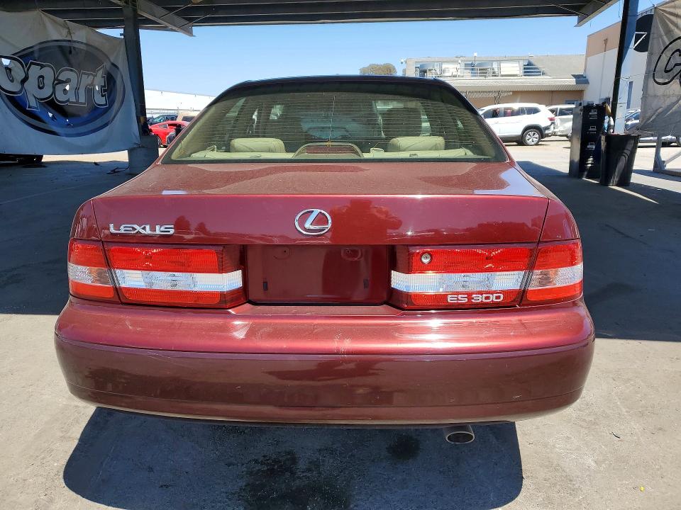 2001 Lexus Es მანქანა იყიდება აუქციონზე, vin: JT8BF28G410328560, აუქციონის ნომერი: 64084316