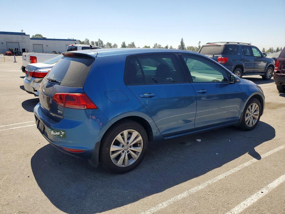 Продаж на аукціоні авто 2015 Volkswagen Golf, vin: 3VW2A7AU1FM091833, номер лоту: 63729176