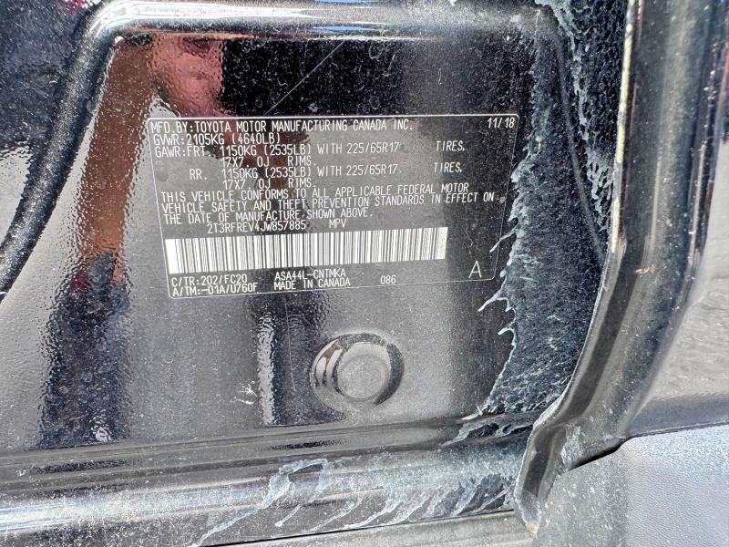 Aukcja sprzedaży 2018 Toyota Rav4, vin: 2T3RFREV4JW857885, numer aukcji: 64399446