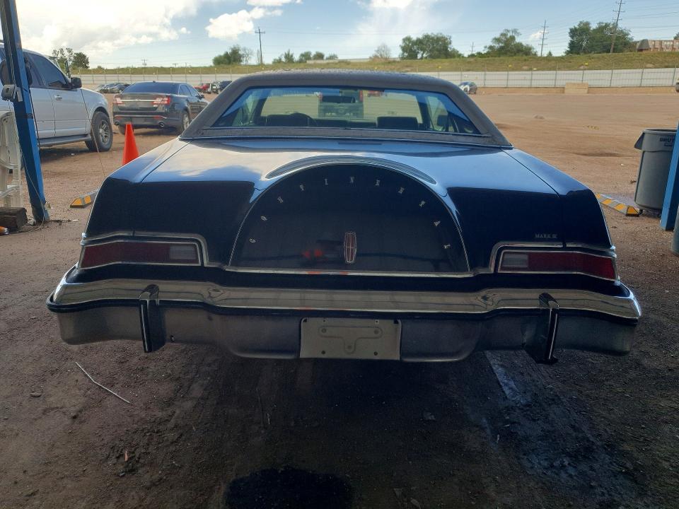 65891936 :رقم المزاد ، 6Y89A822943 vin ، 1976 Lincoln Continental مزاد بيع