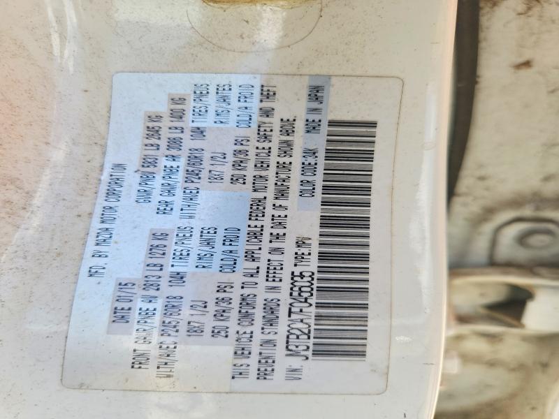 63683036 :رقم المزاد ، JM3TB2CA7F0456035 vin ، 2015 Mazda Cx-9 مزاد بيع