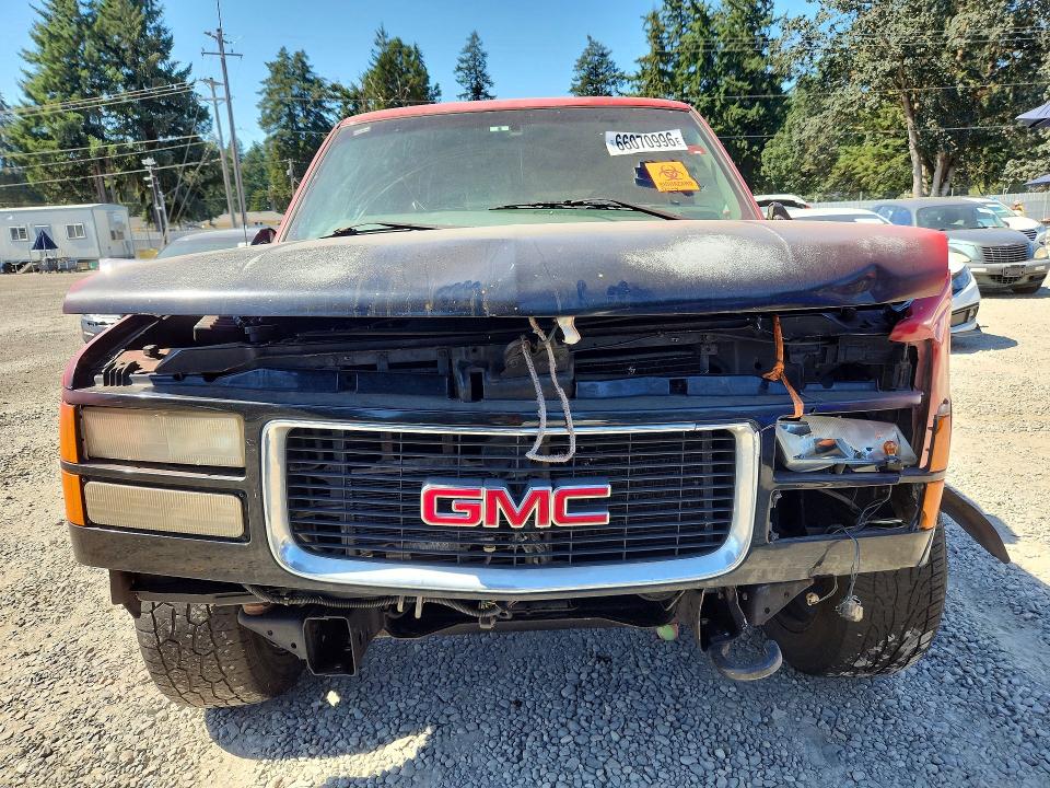 66070996 :رقم المزاد ، 1GNEK13R9XJ525263 vin ، 1999 Chevrolet Tahoe مزاد بيع