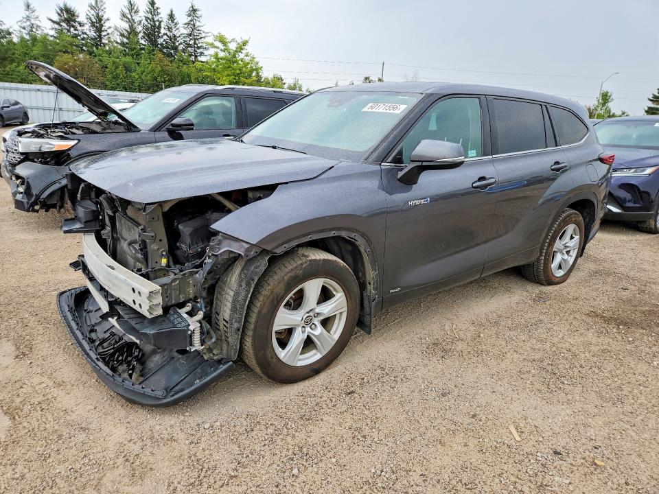 60171556 :رقم المزاد ، 5TDBBRCH7LS506757 vin ، 2020 Toyota Highlander مزاد بيع