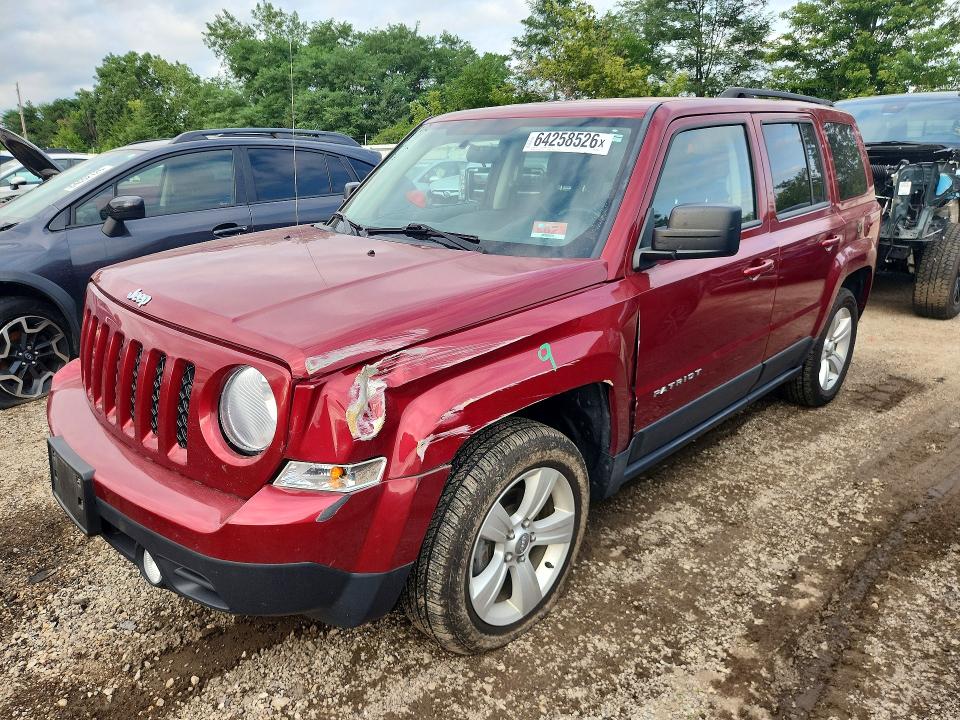 Aukcja sprzedaży 2014 Jeep Patriot, vin: 1C4NJRFB5ED670921, numer aukcji: 64258526