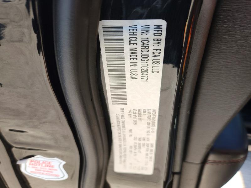 Aukcja sprzedaży 2026 Dodge Durango, vin: 1C4RDJDG1TC204771, numer aukcji: 66013446